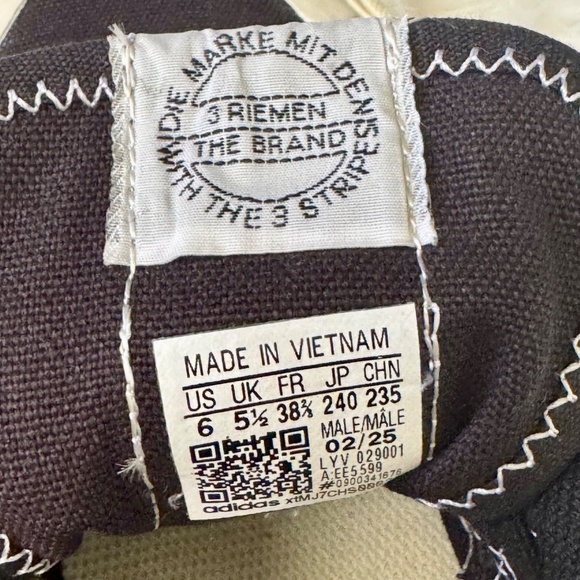 NWT Adidas Originals Nizza RF Core Canvas Sneakers – Men Size 6 & Women Size 7 - Picture 5 of 13